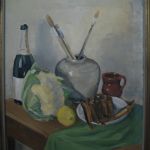 436 4743 Oljemålning 